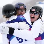 Team USA wins record 11th Winter Olympic gold with mixed aerials repeat